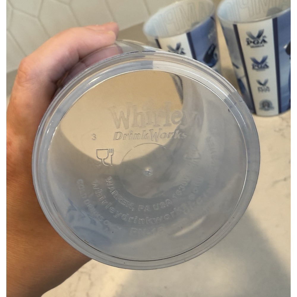 Whirley PGA‎ Champions Tumblers 1996-2014 Tiger Woods Rory Mcilroy Set Of 3 Cups - Picture 5 of 5